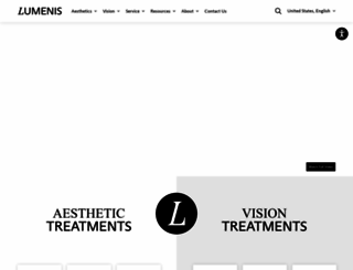 lumenis.com screenshot