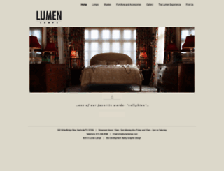 lumenlamps.com screenshot