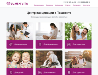 lumenvita.uz screenshot
