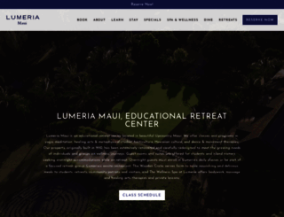 lumeriamaui.com screenshot