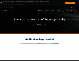 lumerical.com screenshot