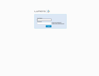 lumerislogin.com screenshot