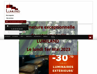 lumiland.fr screenshot