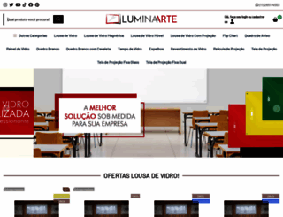 luminaarte.com.br screenshot