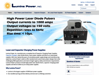 luminapower.com screenshot