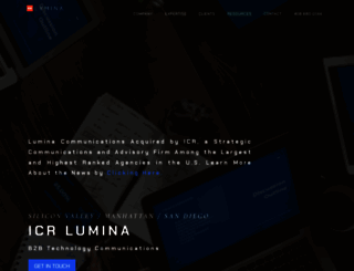 luminapr.com screenshot