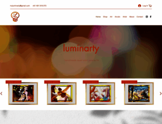 luminarty.com screenshot