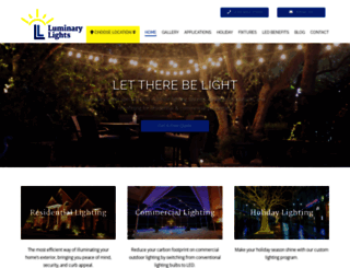 luminarylights.com screenshot