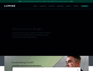 luminegroup.com screenshot