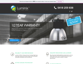 luminix.com.au screenshot