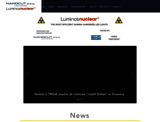 luminos-nuclear.com screenshot