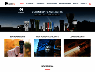 lumintop.com screenshot