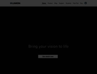 lumion.co.uk screenshot