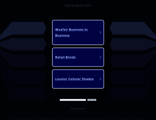 lumix-led.com screenshot