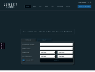 lumleyestates.co.uk screenshot