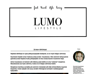 lumolifestyle.blogspot.fi screenshot