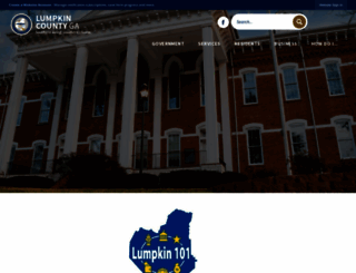 lumpkincounty.gov screenshot