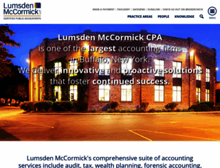 lumsdencpa.com screenshot