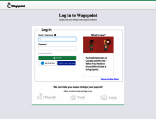 luna.wagepoint.com screenshot