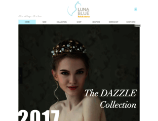 lunablue-designs.com screenshot