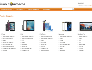 lunacommerce.com screenshot