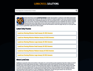 lunacross.solutions screenshot