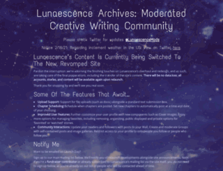 lunaescence.com screenshot