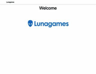 lunagames.com screenshot
