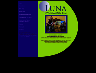 lunapackaging.com screenshot