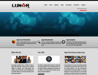 lunarads.com screenshot