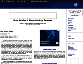 lunarliving.org screenshot