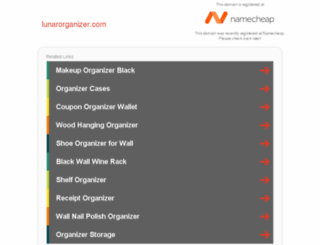 lunarorganizer.com screenshot