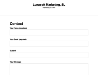lunasoftmarketing.com screenshot