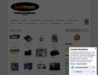 lunatronic.net screenshot