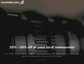 lunchalot.com screenshot