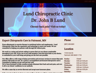 lundchiropractic.biz screenshot