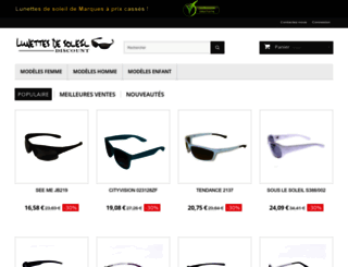lunettes-de-soleil-discount.com screenshot