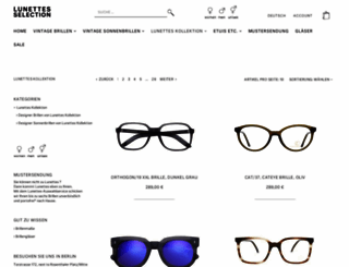 lunettes-kollektion.com screenshot