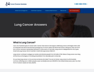 lung-cancer.com screenshot
