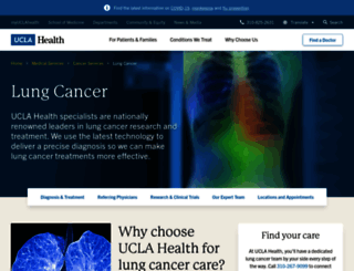 lungcancer.ucla.edu screenshot