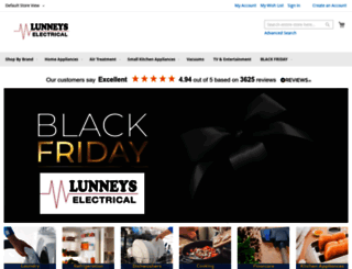 lunneys.co.uk screenshot
