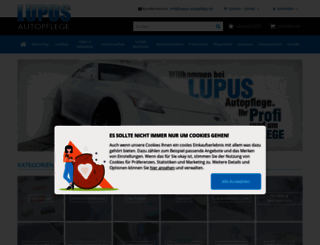 lupus-autopflege.de screenshot