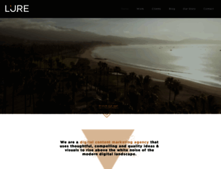 lure-digital.com screenshot