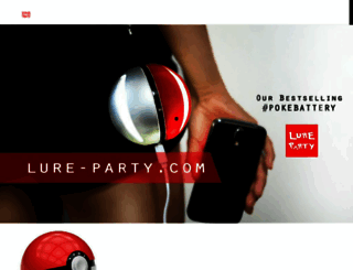 lure-party.myshopify.com screenshot