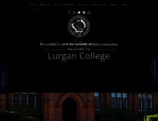 lurgancollege.co.uk screenshot
