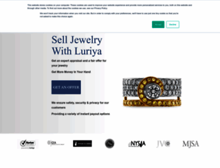 luriya.hs-sites.com screenshot