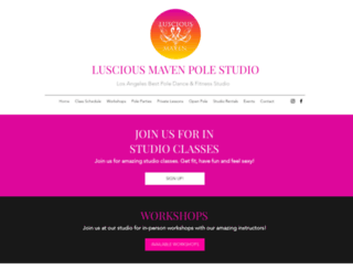 lusciousmaven.com screenshot