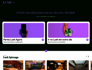 lushmotel.com.br screenshot