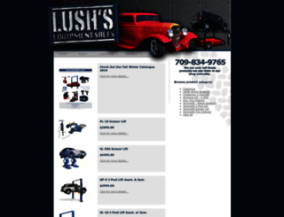 lushsequipmentsales.com screenshot