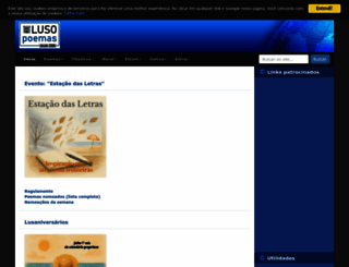 luso-poemas.net screenshot